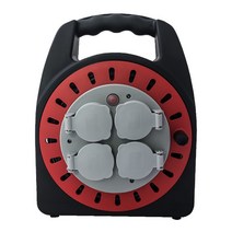 세이즈 X2M IP-10M-1.5SQ-레드 방진방우 캠핑릴선 리드선 (5핀 케이블 증정).