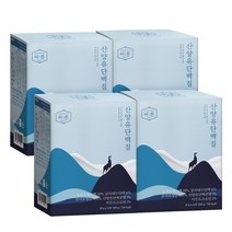 하프클럽/건강한약속 바른 산양유 단백질 프로틴 분말 보충제 쉐이크 4박스x(10포x20g), 바른 산양유 4박스x(10포)