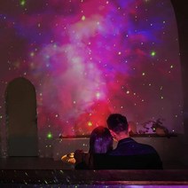 LED 우주 비행사 프로젝터 램프 스타 갤럭시 침실 분위기 조명 블루 치아 스피커 원격 제어 장식 선물, 한개옵션0
