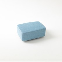 제이런 책상 발받침대 사무실 풋레스트 발받침, 블루, 35cm(가로) X 16cm(높이)