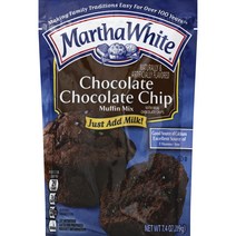 마르타화이트 머핀 믹스 초콜릿 초콜릿 칩, 1개, 209g