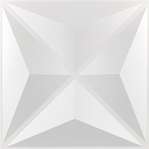 세라믹사이딩 메탈사이닝 아트월 3D 입체 벽 스티커 장식 거실 벽지 벽화 방수 패널 금형 욕실 주방 30x3, 07 S_01 1 Piece-Bright white