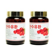 산수유환 산수유 건강환 약령시장 150g 2통, 단품, 단품