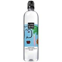 LIFEWTR 프리미엄 퓨러파이드 워터 Ph 밸런스 위드 일렉트럴랏스 700 ml, 1팩