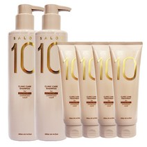 미쟝센 살롱10 극손상모발용 샴푸 500ml x2 + 극손상 트리트먼트 250ml x4_M, 상세페이지 참조, 상세페이지 참조, 상세페이지 참조