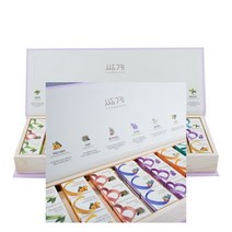 하동 쌍계명차 24티백 선물세트, 각3티백, 덖음세작 등 8종류