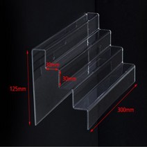 매장 상품 제품 립스틱 진열대 매대 받침대 선반 4단