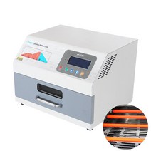 서큘레이터 캠핑용선풍기 에어 강력선풍기 rf-a250 smt 무연 리플 로우 오븐 25x20cm 적외선 복사 가열 amp 열풍 순환 뜨거운 바람 리플 로우 오븐, 220v, 나는 플러그