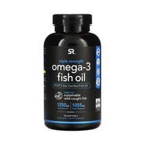 스포츠리서치 오메가3 피쉬 오일 트리플 스트렝스 1250mg 180소프트젤 TG EPA DHA 지방산 도코사헥사엔산 이피에이 에이코사펜타엔산 도코사헥사에노익산 아이코사펜타엔산, 기본, 1개