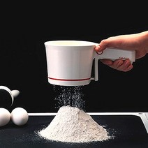 타이거크라운 반자동 밀가루채 스텐 베이킹 채반
