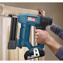 타정기 콘크리트 못 전기 무선 충전식 휴대용 네일건, 배터리 팩 1개