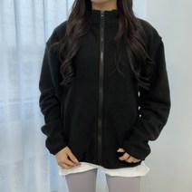VANANA2 자체제작 여성 남여공용 데일리 플리스 캐주얼 기본핏 보들보들 후리스 점퍼