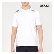 2XU 글로벌 공용 디바이스 콤팩트 코튼 티셔츠 X1MU15142WHT