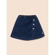 [빠른출고]/빈폴 BEANPOLE KIDS 데님 치마 바지 네이비 (BI3127G02R)