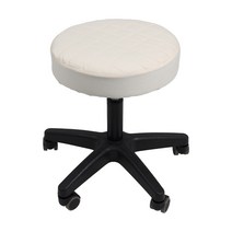 커버제작소 미용 마사지 보조 원형 둥근 의자 커버 100%면, 20.네츄럴