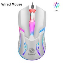 2.4Ghz 무선 마우스 게이머 컴퓨터 PC 게임용 USB 수신기 포함 윈도우 7/2000/XP/비스타 용 노트북 액세서리, YELLOW