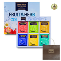 라이브잇 런던프룻 6종 선물세트, 허브티 6종, 7세트