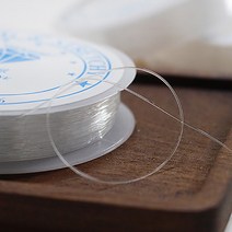 우레탄고무줄(4종) jgq 악세사리 부자재 소품 핸드메이드 반지 팔지 목걸이 비즈줄, 0.5mm