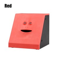 디지털 금고 가정용 소형금고 돈통 미니 블랙카우, A-Red