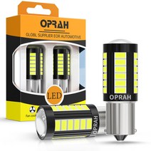 Oprah2x 12V 24V Canbus 1156 BAU15S BA15S P21W BAY15D 1157 LED 33pcs 5630 SMD 7440 W21W T20 자동 트럭 후방, 7443 W215W T20+12V80V+White