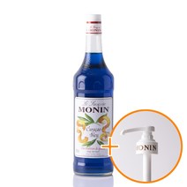 모닌 블루큐라소 시럽 1000ml+모닌 전용 시럽펌프(트루시트러스 사은품)