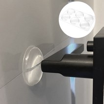 충격방지 패드 6개 방문 문쾅방지 쿠션 투명 스토퍼 도어, 상세페이지 참조