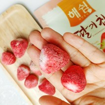 동결건조 딸기칩 딸기말랭이 건조과일 건딸기