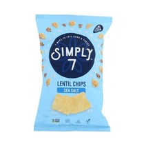 심플리 7 렌틸 칩스 글루텐 프리 씨 솔트 4 oz, 1팩