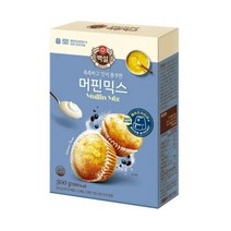 CJ더마켓 홈 베이킹 제과 제빵 빵 만들기 카페 디저트 아이 간식 백설머핀믹스 초코 핫 케익 와플 브라우니 쿠키 머핀 깨찰빵 식빵 500G, 22개