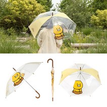 카카오 프렌즈 춘식이 투명 장우산 굿즈 캐릭터 우산 생일 선물 여름 장마 준비 필수템 커플아이템 우정템