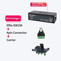 스마트홈 홈네트워크 넓은 전압 미니 소형 직렬 변환기 RTU 무선 네트워크 IoT 게이트웨이 Modbus Mqtt RS2, 02 model 2, 1개