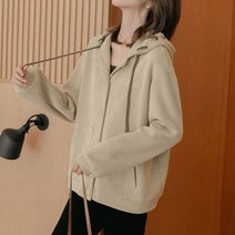 여성 봄신상 후드 가디건 데일리 캐주얼 자켓 2컬러J230111022
