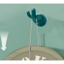 선인장 접착 후크 10p세트 걸이 후크, 색상랜덤 10개, 10개