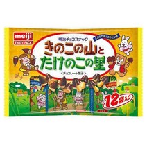 Meiji 메이지 키노코노야마 타케노코노사토 12봉들이 x 3봉지