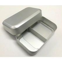 KATSUSHIKA Brand Bento Box 일본제 알루미늄 딥 드로잉 가공[The·알루미늄 도시락 상자]용량 약