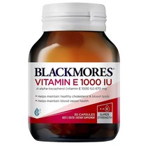 블랙모어스 비타민E 1000IU 30정 영양제 Blackmores Vitamin E