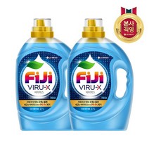 [KT알파쇼핑]피지 바이럭스 액체세제 일반드럼 겸용 프레쉬 2.7L x 2개