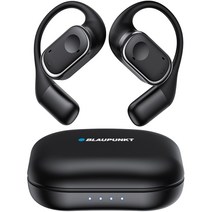 독일 블라우풍트 ACC ENC 노이즈캔슬링 오픈 귀걸이형 HI-FI 5.3 블루투스이어폰, 블랙, BLP-OE383K
