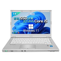 노트북 office 탑재 Windows11 탑재 7세대 Core i5 Panasonic CF-LX6 시리즈 PC USB3.0WIFI탑재유선 마우스 첨부 재택 근무 일용 학습용 초기 설정 완료