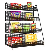 PC방 스낵선반 진열대 컵라면 정리대 과자 마트, 상세이페이지 참고, 더블 미디엄(화이트)