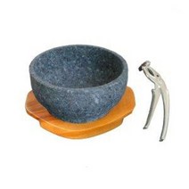 장수곱돌 뚝배기세트/비빔기/알밥비빔기(무테), 뚝배기/비빔기, 140x70mm(알밥그릇 무테)세트