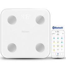 영라이즌 블루투스 스마트 체중계, 화이트