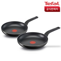 테팔 심플리클린 후라이팬 2종세트(24cm+26cm), 단품없음