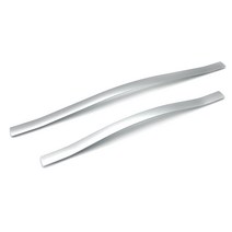 인라이프 지펠 2구 가구손잡이 후면고정 볼트간격 384mm 480mm, 실버 384P
