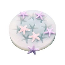 레진 공예 아트 바다 미니 불가사리 무광 실리콘 몰드 오브제 석고 비누 악세사리 키링 만들기 부자재