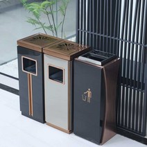 건물 사무실 재털이 업소용 쓰레기통 휴게실 당구장, B