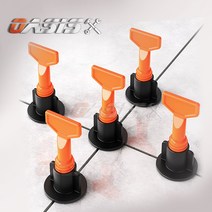 재사용 원형 타일 평탄 클립 쿠사비 스페이스, 원형 평탄클립0.9mm(50개), 50개