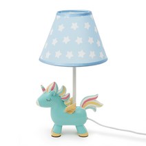 샛별하우스 수유등 아이방 조명 은하수 모찌 스파클링LED 무드등 7종, 유니콘 스탠드 [블루, LED전구 (전구색) 포함