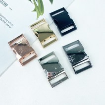 헤세드 5컬러) 금속버클 가방버클 하네스버클(내경25mm), 5컬러전부(5개), 5개
