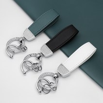 카스타 TPU 키케이스 키홀더 오링키링 전화번호키링 자동차 스마트키 보호커버 방수기능 용품 아반떼 MD I30 그랜저TG 엑센트 포터 YF쏘나타, 추가제품-스트랩, 실버라인[아이보리]